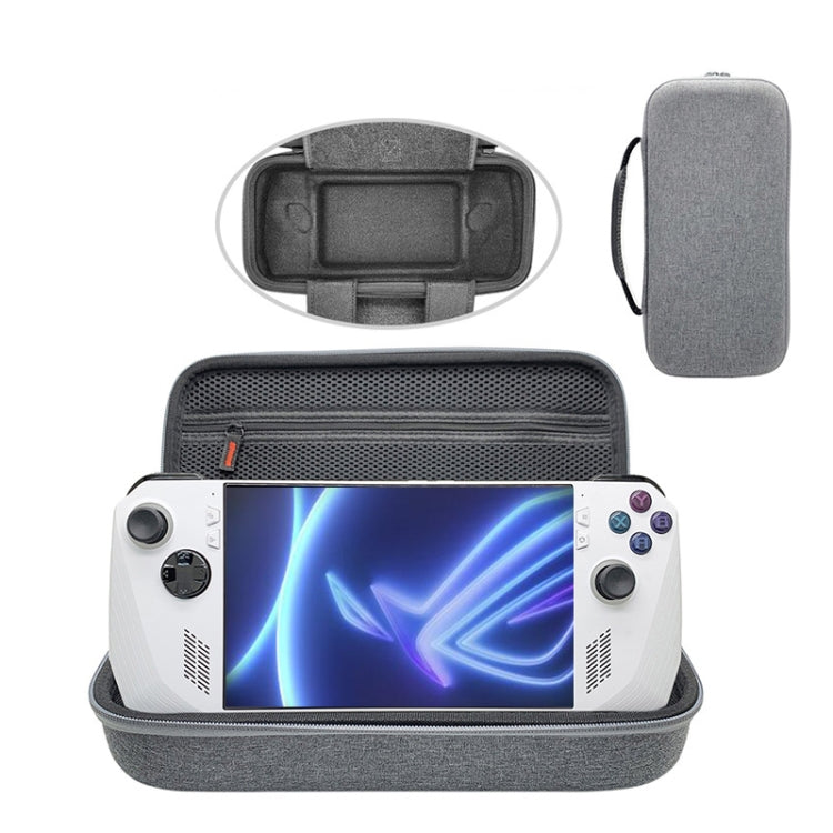 For ASUS ROG Ally Game Console Storage Bag EVA Oxford Bunetto Bracket Protection Bag(Black) - Accessories by PMC TechLife | Online Shopping South Africa | PMC TechLife | Buy Now Pay Later Mobicred