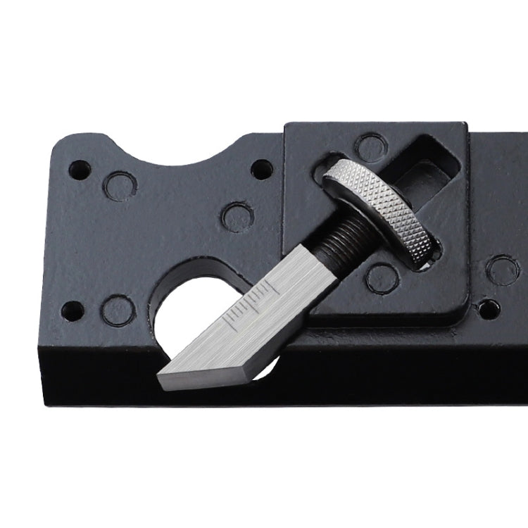 Woodworking Multi-Angle Chamfering Adjustable Depth Hand Planer, Color: Black + 6 Blades - free shipping - PMc TechLife - Order now!