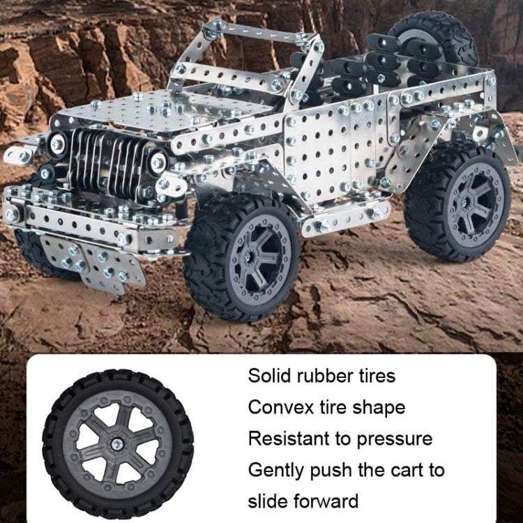 Assembly Off-Road Vehicle Intelligence Manual Assembly Toy Machinery Building Metal Model - Building Blocks by PMC Jewellery | Online Shopping South Africa | PMC Jewellery