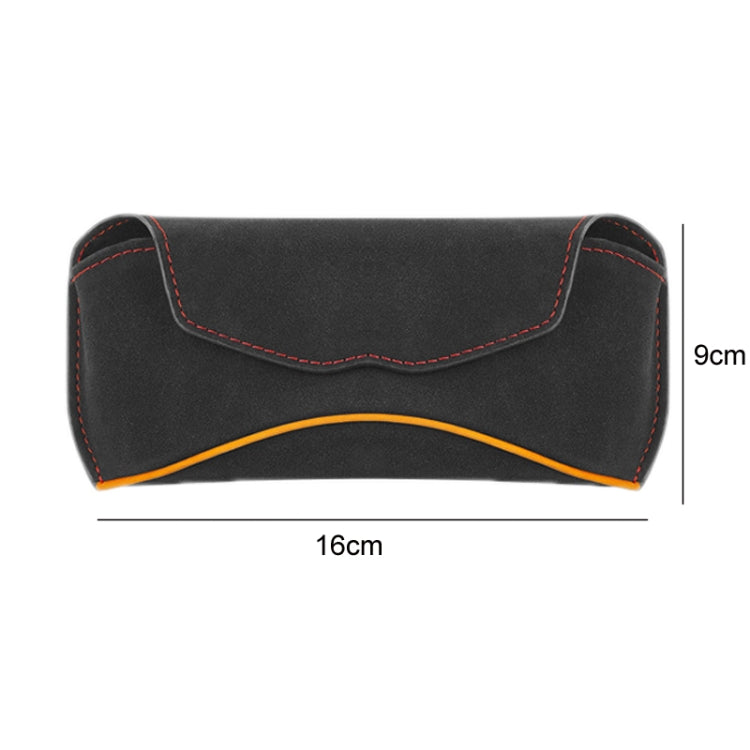 Car Sun Visor Multifunctional Glasses Case Card Storage Bracket(Red) - Sunglasses & Glasses Clips by PMC Jewellery | Online Shopping South Africa | PMC Jewellery | Buy Now Pay Later Mobicred