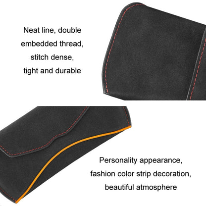 Car Sun Visor Multifunctional Glasses Case Card Storage Bracket(Red) - Sunglasses & Glasses Clips by PMC Jewellery | Online Shopping South Africa | PMC Jewellery | Buy Now Pay Later Mobicred