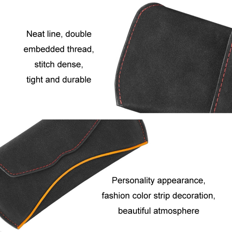Car Sun Visor Multifunctional Glasses Case Card Storage Bracket(Black) - Sunglasses & Glasses Clips by PMC TechLife | Online Shopping South Africa | PMC TechLife | Buy Now Pay Later Mobicred