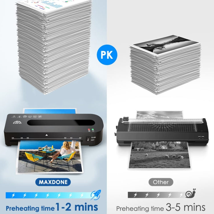 FN333 A4 Photo Laminating Machine With Hot And Cold Mode, Size: Set 3(UK Plug) - free shipping - PMC Jewellery - Order now!