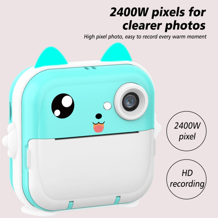 Children Instant Camera Mini Thermal HD Printer Video Photo Digital Camera, Spec: 32G Blue - Children Cameras by PMC Jewellery | Online Shopping South Africa | PMC Jewellery | Buy Now Pay Later Mobicred