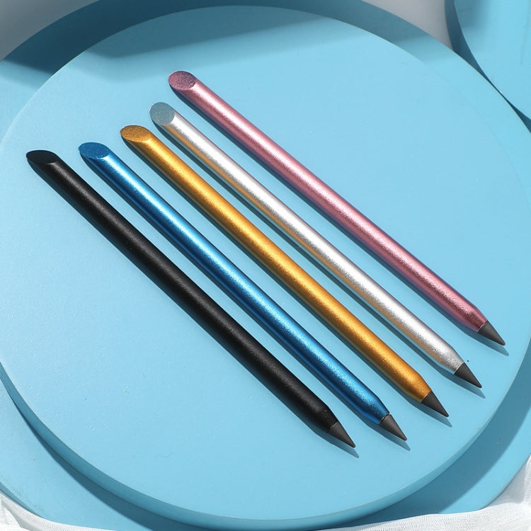 Office Pencil Unlimited Writing Eternal Metal Pen Inkless Pen Student Writing Pencil HB(Pink) - free shipping - PMc TechLife - Order now!