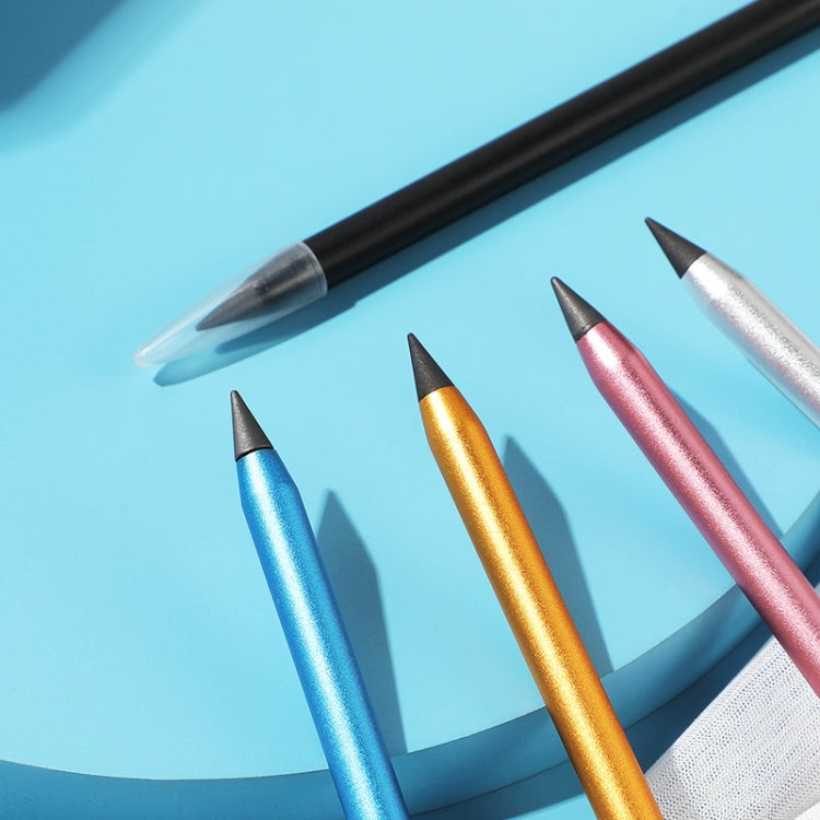 Office Pencil Unlimited Writing Eternal Metal Pen Inkless Pen Student Writing Pencil HB(Pink) - free shipping - PMc TechLife - Order now!