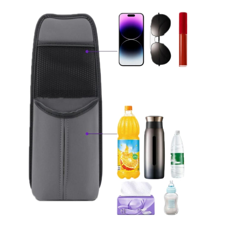 Car Seat Leather Multifunctional Tissue Water Cup Storage Hanging Bag(Army Green) - Stowing Tidying by PMC TechLife | Online Shopping South Africa | PMC TechLife | Buy Now Pay Later Mobicred