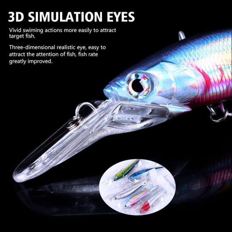 HENGJIA 18cm 41g Sinking Floating Minnow Fishing Lure Long Tongue Lure Bait(1) - Fishing Lures by HENGJIA/ | Online Shopping South Africa | PMC TechLife | Buy Now Pay Later Mobicred