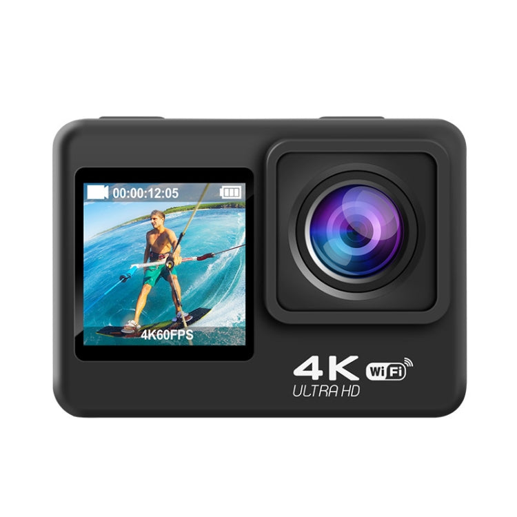 WIFI Color Dual-Screen HD 4K Anti-Shake Video Outdoor Waterproof Sports Camera(AT-Q60AR) - Other Camera by PMC Jewellery | Online Shopping South Africa | PMC Jewellery | Buy Now Pay Later Mobicred