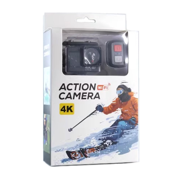 WIFI Color Dual-Screen HD 4K Anti-Shake Video Outdoor Waterproof Sports Camera(AT-Q60AR) - Other Camera by PMC Jewellery | Online Shopping South Africa | PMC Jewellery | Buy Now Pay Later Mobicred