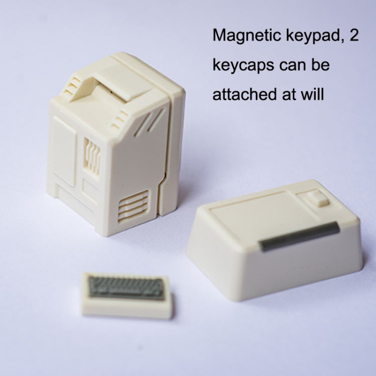 Mechanical Keyboard MAC Retro Light Transmission Keycap(Black) - Other by PMC TechLife | Online Shopping South Africa | PMC TechLife | Buy Now Pay Later Mobicred