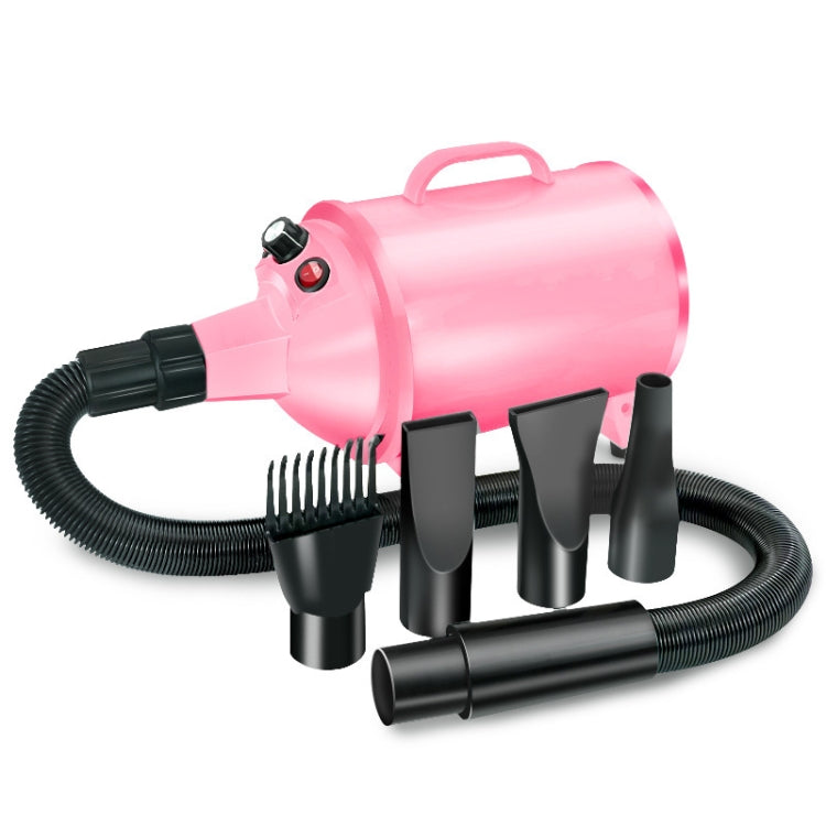 2100W Dog Dryer Stepless Speed Pet Hair Blaster Pet Water Blower 220V UK Plug(Pink) - Grooming by PMC TechLife | Online Shopping South Africa | PMC TechLife | Buy Now Pay Later Mobicred