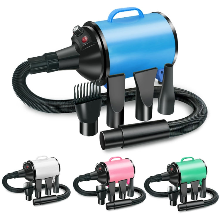 2100W Dog Dryer Stepless Speed Pet Hair Blaster Pet Water Blower 220V AU Plug(Pure Blue) - Blower & Drying by PMC TechLife | Online Shopping South Africa | PMC TechLife | Buy Now Pay Later Mobicred