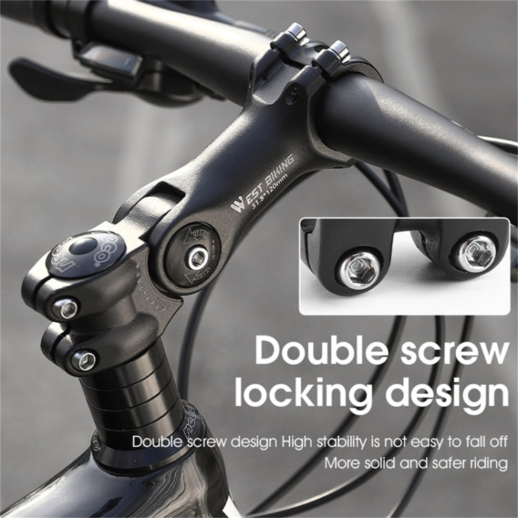 WEST BIKING Mountain Bike Adjustable Handlebar Angle Riser Handlebar Lift Accessories 25.4x100mm - Maintenance tools by WEST BIKING | Online Shopping South Africa | PMc TechLife | Buy Now Pay Later Mobicred
