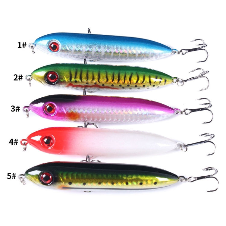 HENGJIA Pencil Road Lure Warp Bass Hard Fake Bait(4) - Fishing Lures by HENGJIA | Online Shopping South Africa | PMC TechLife | Buy Now Pay Later Mobicred