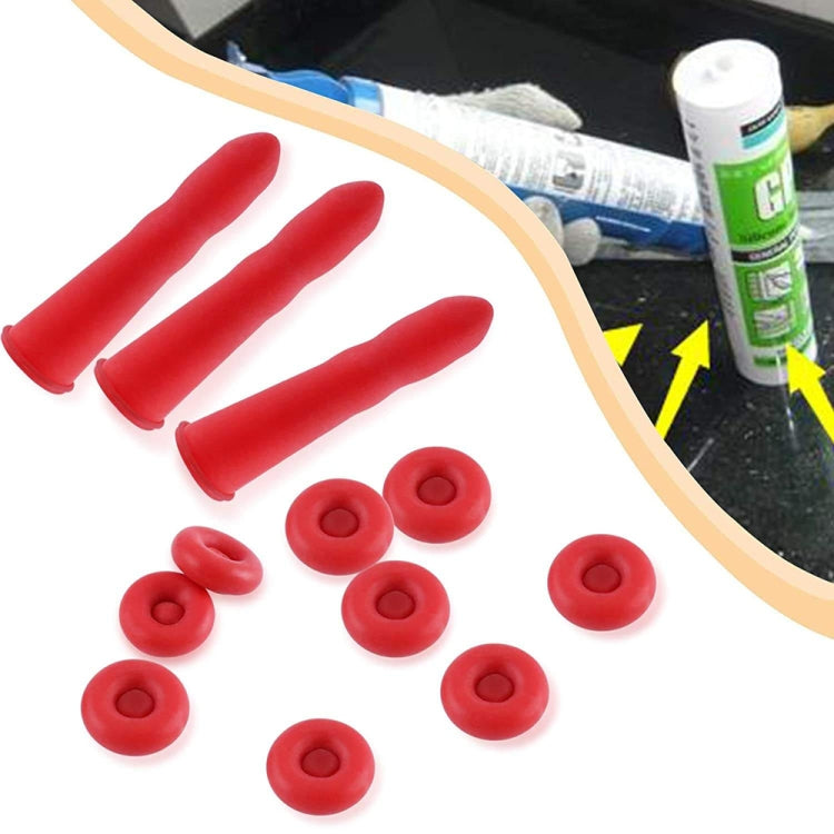 20pcs Glass Glue Nozzle Sealing Cap Leak-proof Sleeve Glass Glue Nozzle Protective Sleeve - Others by PMc TechLife | Online Shopping South Africa | PMc TechLife | Buy Now Pay Later Mobicred