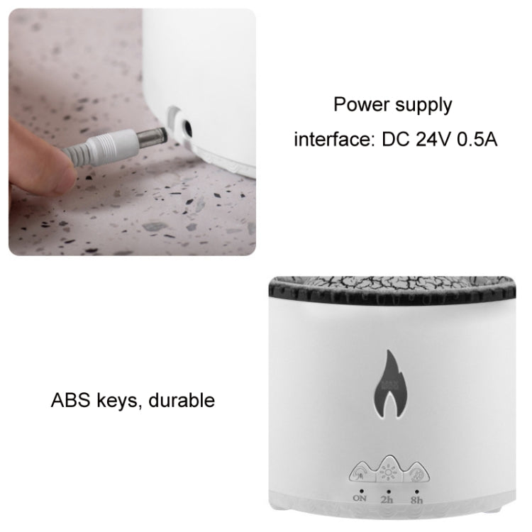 Volcanic Essential Oil Aroma Diffuser Ultrasonic Air Humidifier, Model: Full Split Remote Control(EU Plug) - free shipping - PMC TechLife - Order now!