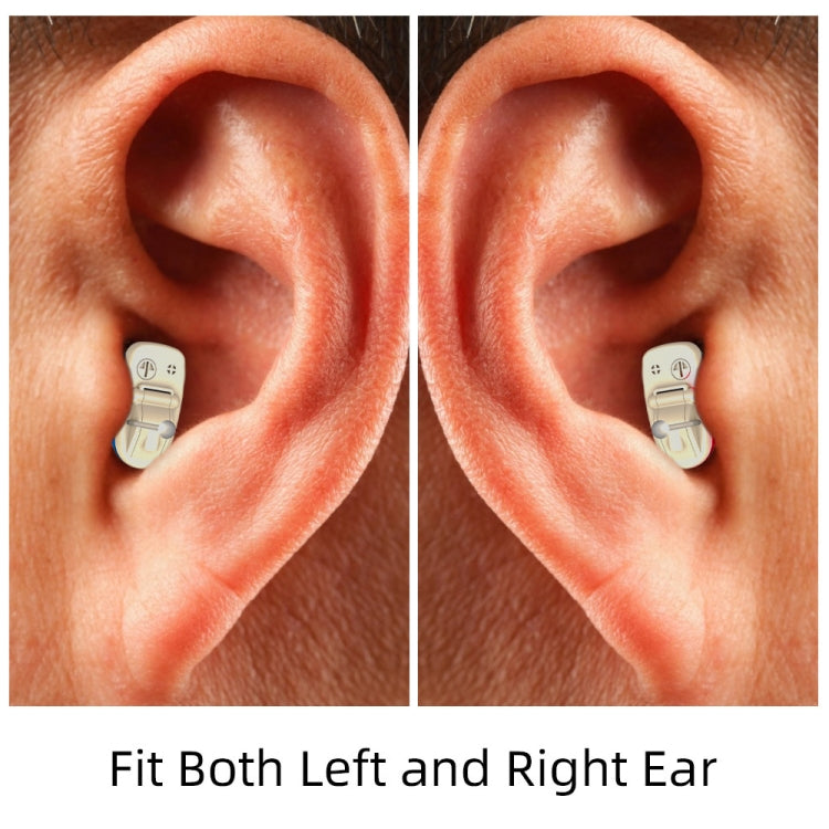 AN127 Invisible In-Ear Hearing Aid Sound Amplifier For The Elderly And Hearing Impaired(Red Right Ear) - Hearing Aids by PMC TechLife | Online Shopping South Africa | PMC TechLife | Buy Now Pay Later Mobicred