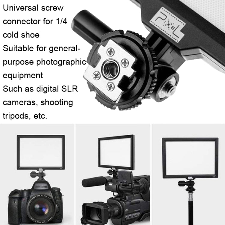 Pixel P50 Dual Color Temperature Flat Panel Fill Light 45W Soft Outdoor Shooting Fill Light For Straight Photography(Lamp+US Plug Adapter) - free shipping - PMC TechLife - Order now!