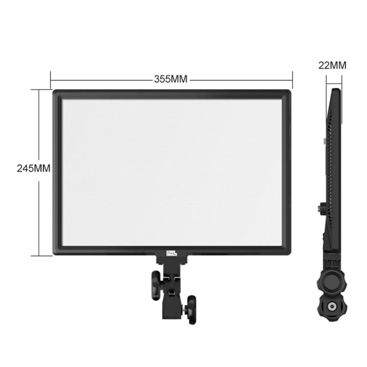Pixel P50 Dual Color Temperature Flat Panel Fill Light 45W Soft Outdoor Shooting Fill Light For Straight Photography(Lamp+US Plug Adapter) - free shipping - PMC TechLife - Order now!