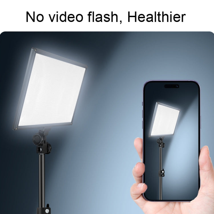 Pixel P50 Dual Color Temperature Flat Panel Fill Light 45W Soft Outdoor Shooting Fill Light For Straight Photography(Lamp+UK Plug Adapter) - free shipping - PMC TechLife - Order now!