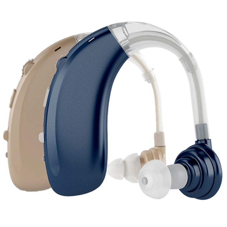USB Charging Earhook Noise Reduction Hearing Aid Sound Amplifier(Silver) - Hearing Aids by PMC TechLife | Online Shopping South Africa | PMC TechLife | Buy Now Pay Later Mobicred