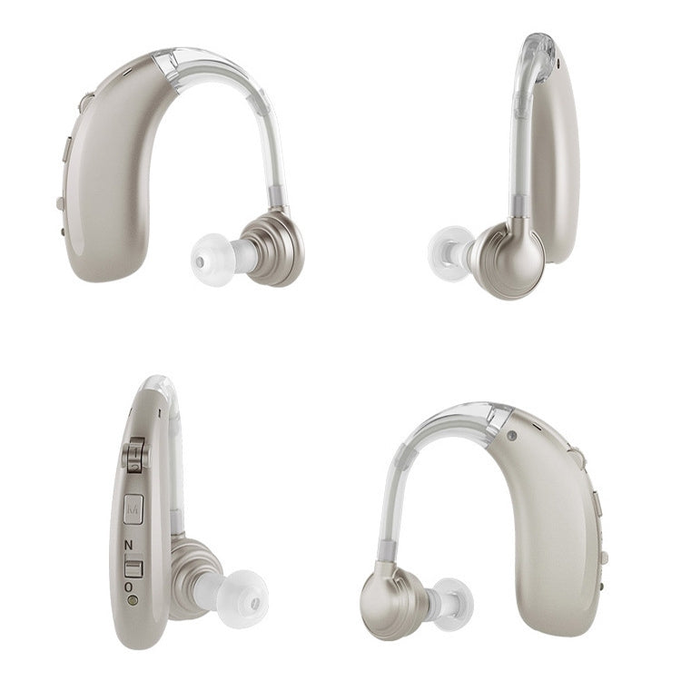 USB Charging Earhook Noise Reduction Hearing Aid Sound Amplifier(Skin-color) - Hearing Aids by PMC TechLife | Online Shopping South Africa | PMC TechLife