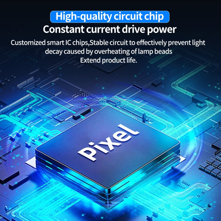 Pixel P80 60W 2600-10000K 542 LEDs Photography Fill Light Support Mobile APP Remote Control,US Plug - free shipping - PMC TechLife - Order now!