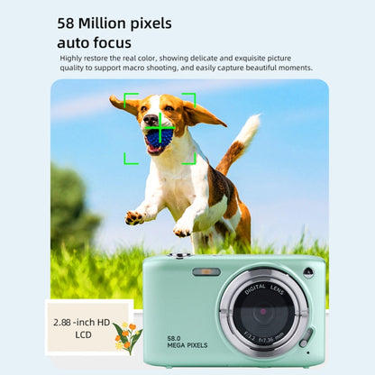 2.88 Inch IPS Screen HD Digital Camera 16X Zoom Portable CCD Camera(White) - Video Cameras by PMC Jewellery | Online Shopping South Africa | PMC Jewellery | Buy Now Pay Later Mobicred