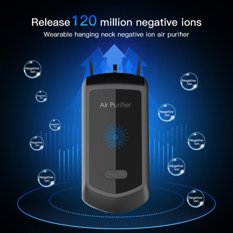 120 Million Negative Ion Air Purifier Mini Hanging Neck Purifier(White) - free shipping - PMC TechLife - Order now!