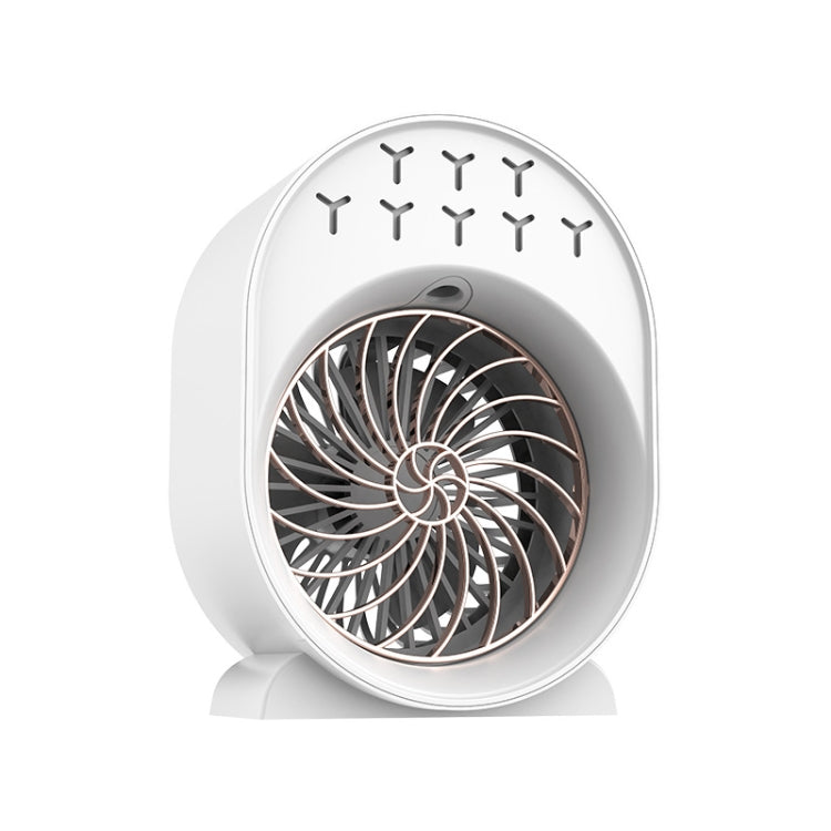 USB Spray Humidification Air Conditioning Fan Small Portable Desktop Air Cooler, Style: Charging (White) - Electric Fans by PMC Jewellery | Online Shopping South Africa | PMC Jewellery | Buy Now Pay Later Mobicred