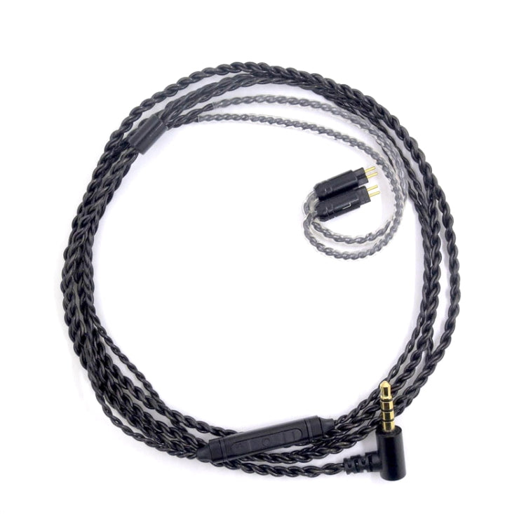 For 0.78mm 2pin Headphone Cable With Microphone Upgrade Cable - Headset Accessories by PMC Jewellery | Online Shopping South Africa | PMC Jewellery | Buy Now Pay Later Mobicred