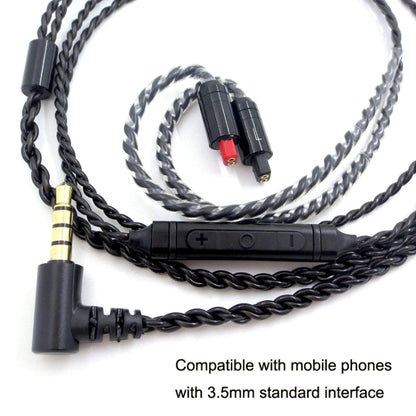 For 0.78mm 2pin Headphone Cable With Microphone Upgrade Cable - Headset Accessories by PMC Jewellery | Online Shopping South Africa | PMC Jewellery | Buy Now Pay Later Mobicred