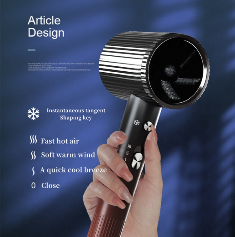 1600W Negative Ion Hair Dryer With  3 Speed Adjustment,CN Plug Standard Edition(Green) - free shipping - PMC TechLife - Order now!