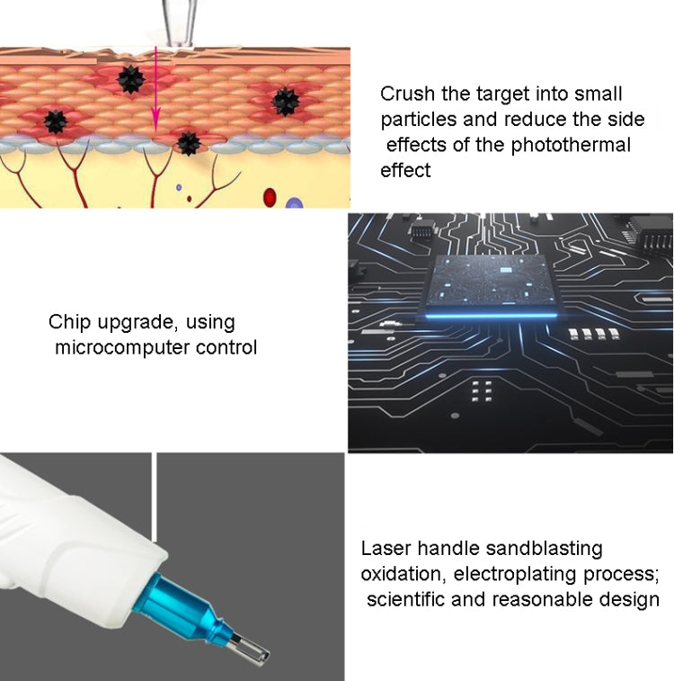 Laser Tattoo Removal Machine Non-invasive Eyebrow Washing Beauty Equipment(US Plug) - Beauty Instrument by PMC TechLife | Online Shopping South Africa | PMC TechLife