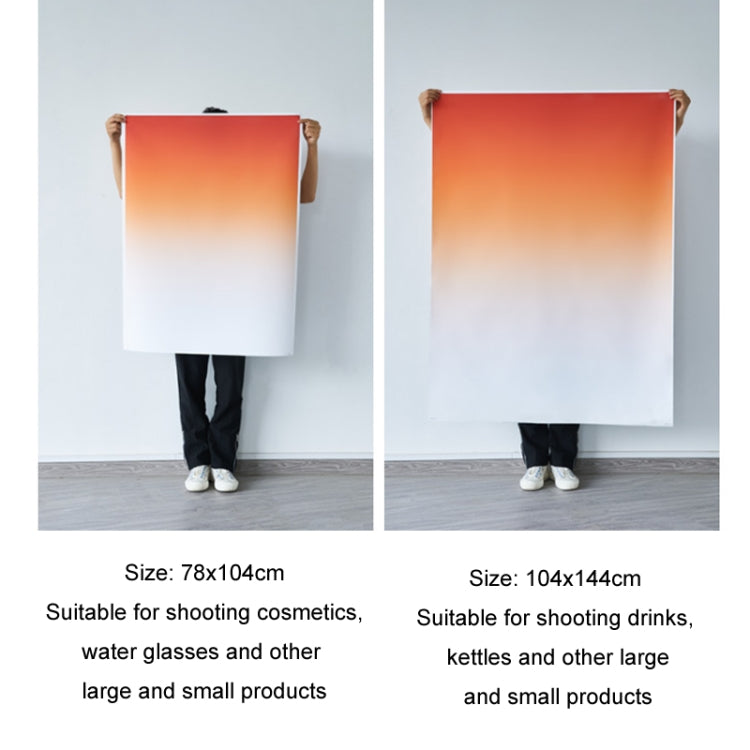78x106cm Gradient Background Paper Photography Portrait Photo Props(Marshmallow Cloud) - Gradient Color by PMC TechLife | Online Shopping South Africa | PMC TechLife | Buy Now Pay Later Mobicred