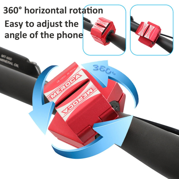 Ring Shape Bicycle Aluminum Alloy Mobile Phone Holder Motorcycle Navigation Bracket(Titanium) - Holders by PMC TechLife | Online Shopping South Africa | PMC TechLife | Buy Now Pay Later Mobicred