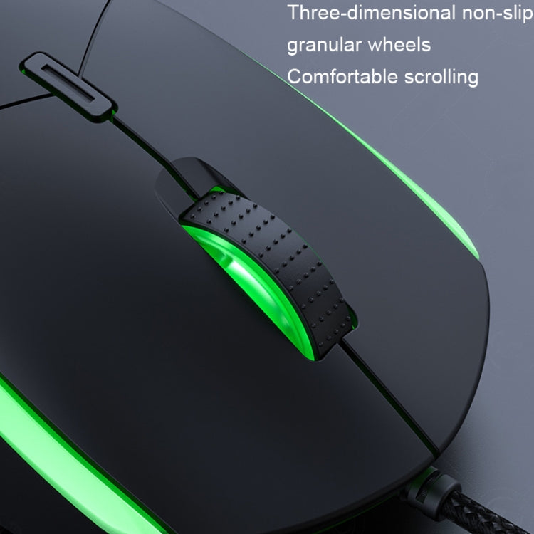 IMICE T30 Wired E-Sports Gaming Mouse LED Luminous Colorful Programmable 6D Mouse(Black) - Wired Mice by iMICE | Online Shopping South Africa | PMC Jewellery | Buy Now Pay Later Mobicred