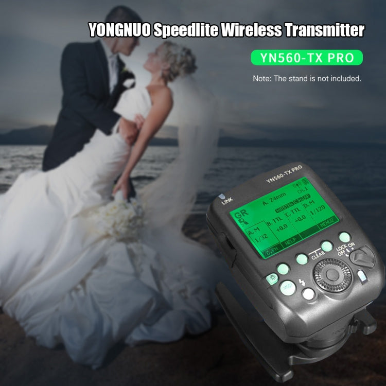 For Nikon YONGNUO YN560-TX Pro High-speed Synchronous TTL Trigger Wireless Flash Trigger - free shipping - PMC TechLife - Order now!