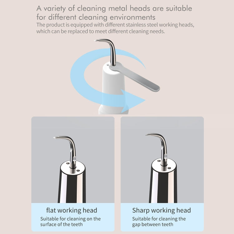 Ultrasonic Scaler Household Electric Dental Cleaner Tooth Scaling Machine(Standard Version) - Oral Irrigators by PMC Jewellery | Online Shopping South Africa | PMC Jewellery | Buy Now Pay Later Mobicred