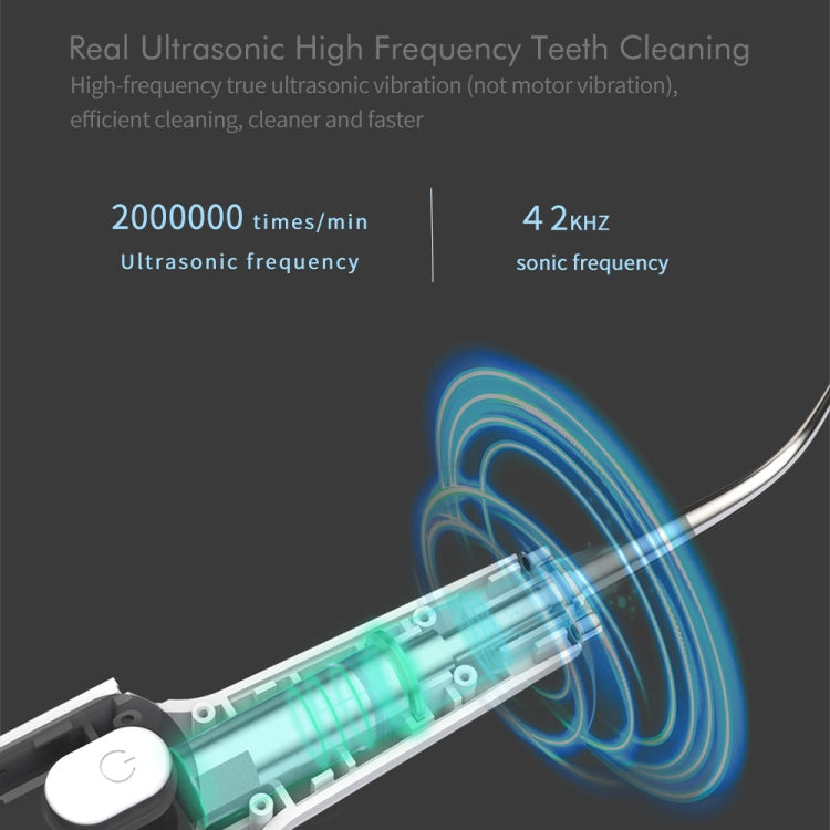 Ultrasonic Scaler Household Electric Dental Cleaner Tooth Scaling Machine(Standard Version) - Oral Irrigators by PMC Jewellery | Online Shopping South Africa | PMC Jewellery | Buy Now Pay Later Mobicred