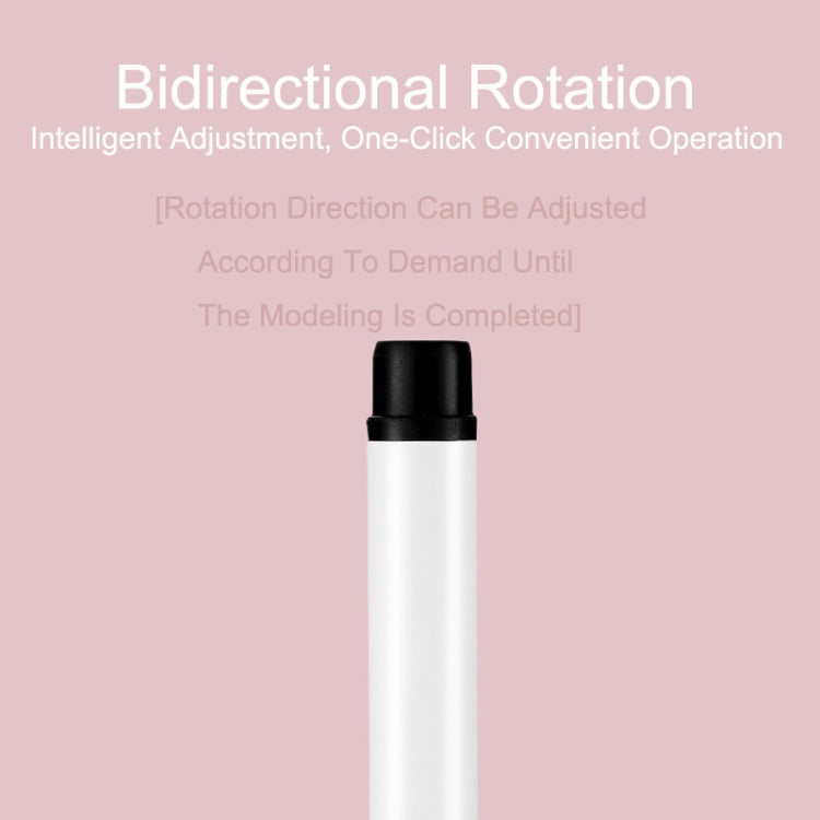 Automatic Curling Iron With Bi-Directional Rotating Ceramic Glaze Coating Hair Care, Plug: EU Plug White - free shipping - PMC TechLife - Order now!