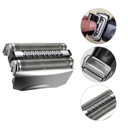 For BRAUN 70S Electric Shaver Silver Mesh Cutter Head Upgraded Version, Style: Without Words(Plastic Package) - Accessories by PMC Jewellery | Online Shopping South Africa | PMC Jewellery