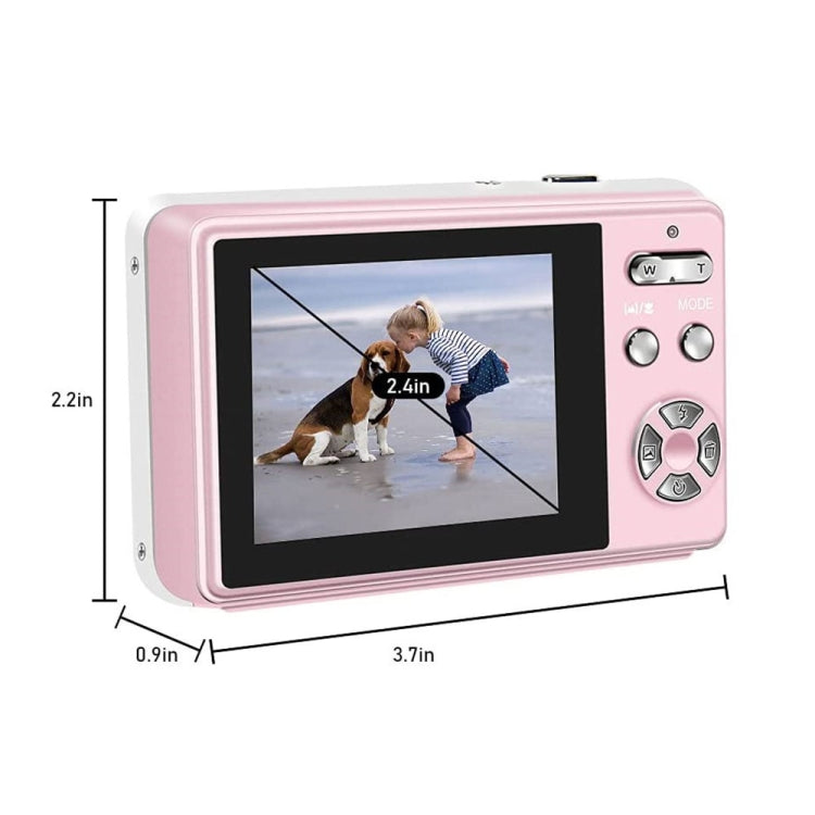 2.4 Inch IPS Screen 40 Million Pixel Digital Camera 16X Digital Zoom Video Macro Portable Camera(Black Standard) - free shipping - PMC TechLife - Order now!