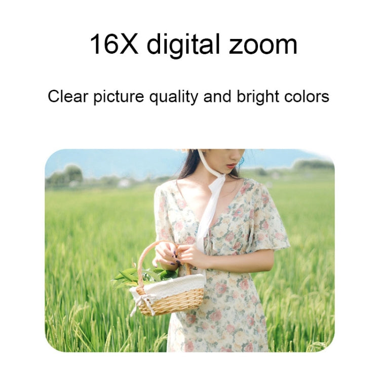 2.4 Inch IPS Screen 40 Million Pixel Digital Camera 16X Digital Zoom Video Macro Portable Camera(Pink Standard) - Children Cameras by PMC TechLife | Online Shopping South Africa | PMC TechLife | Buy Now Pay Later Mobicred