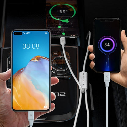 ROMOSS CB251N 66W 8 Pin + USB-C/Type-C + Micro USB 3 In 1 Charging Data Cable (1.2m) - Multifunction Cable by ROMOSS | Online Shopping South Africa | PMC Jewellery | Buy Now Pay Later Mobicred