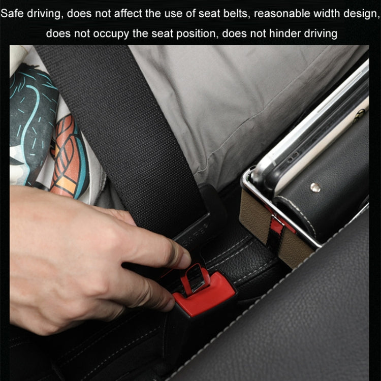 Car Seat Gap Storage Box Multifunctional Mobile Phone USB Charger, Color: QC3.0 Red - Stowing Tidying by PMC TechLife | Online Shopping South Africa | PMC TechLife | Buy Now Pay Later Mobicred