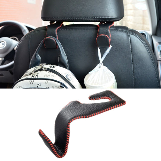 Car Hidden Multi-function Seat Back Seat Small Hook(Black Red) - Auto Fastener & Clips by PMC Jewellery | Online Shopping South Africa | PMC Jewellery | Buy Now Pay Later Mobicred