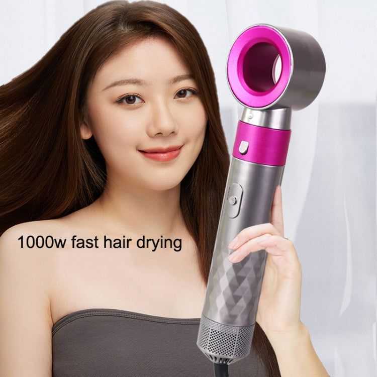 5 In 1 Hot Air Comb Automatic Curling Iron Curling & Straightening Hair Styling Comb Hair Dryer, Power: UK Plug - free shipping - PMC TechLife - Order now!