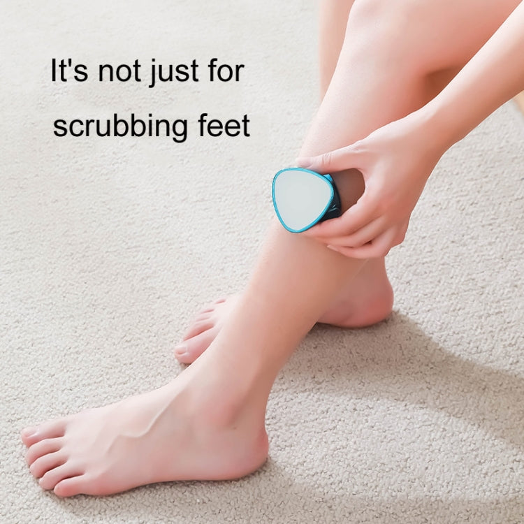 2 In 1 Hair Removal Foot Grinder Foot Peeling Pedicure Tool Epilator(Blue) - free shipping - PMC TechLife - Order now!